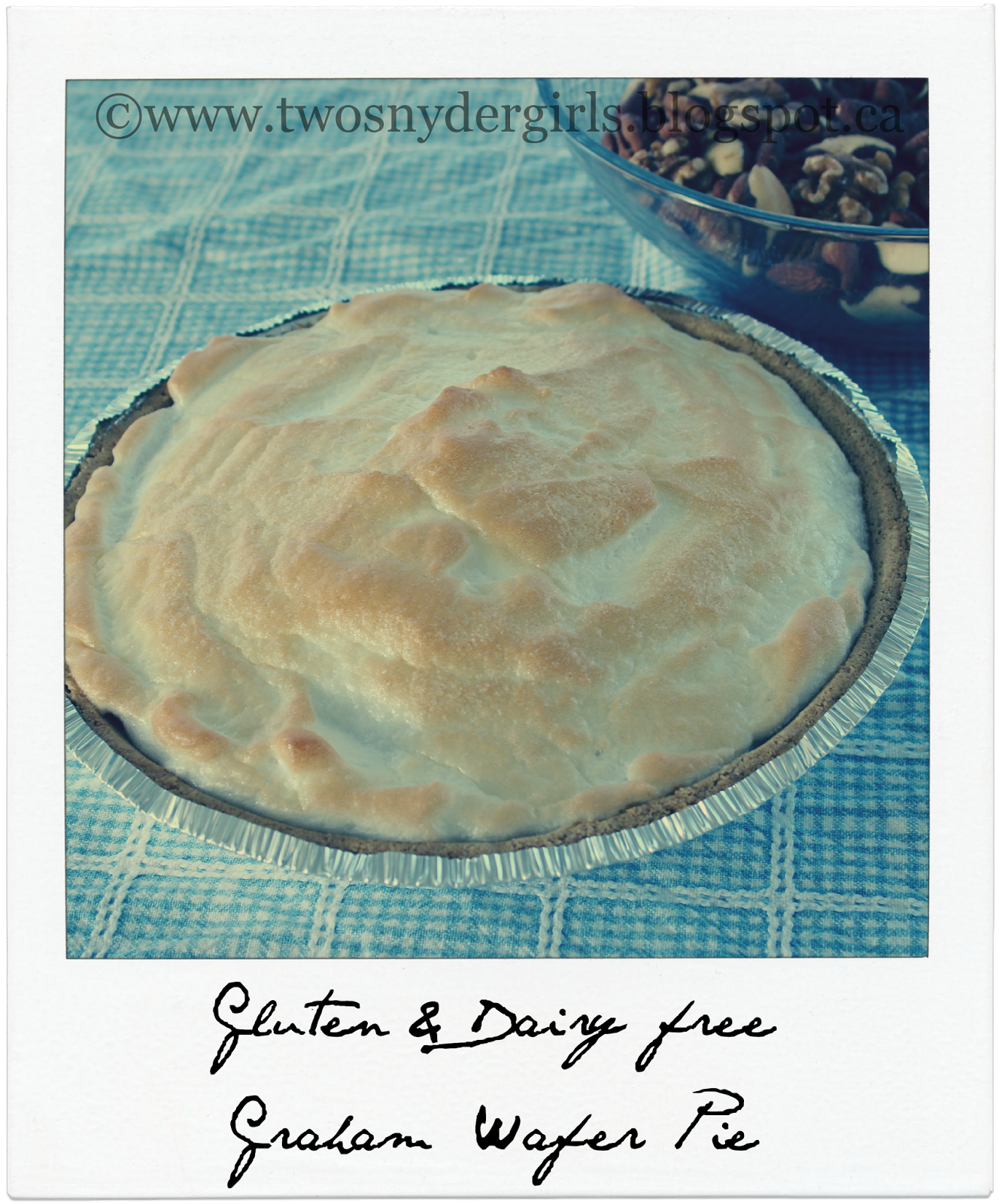 Grandparents & Grandchildren Gluten & Dairy Free Graham Wafer Cream Pie