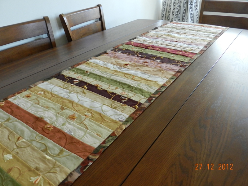 MY ELEGANT HOME LONG TABLE RUNNER