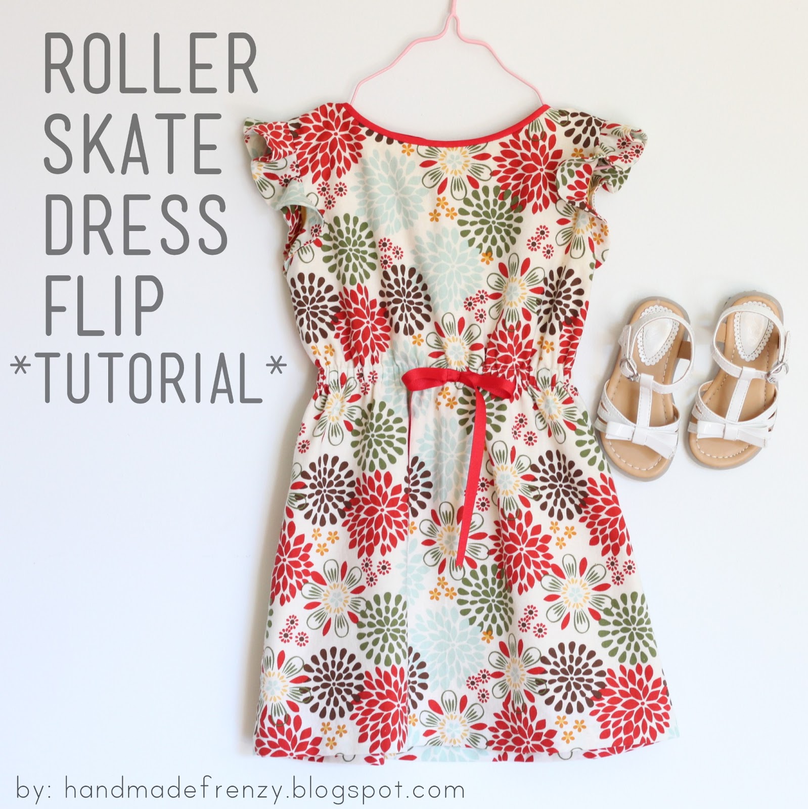 Roller Skate Dress Flip TUTORIAL / Handmade Frenzy