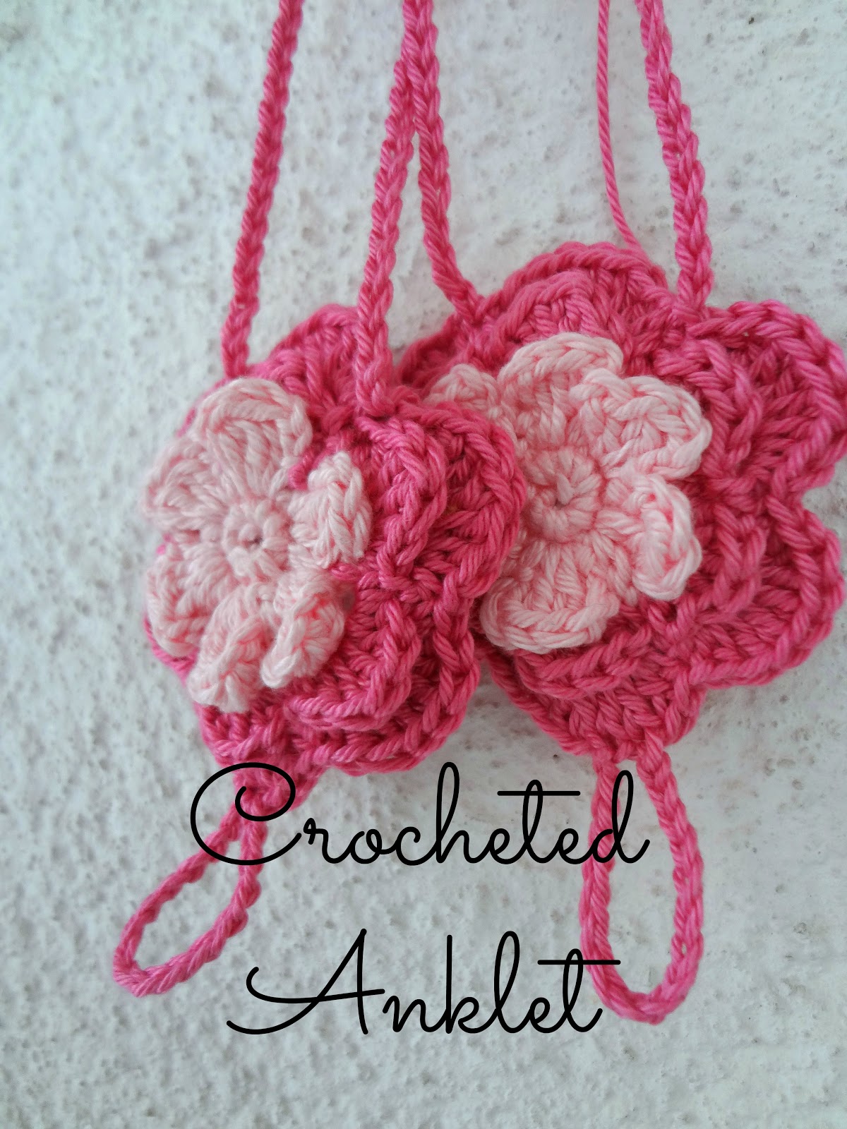 Little Treasures Crocheted Children's Anklet Pattern