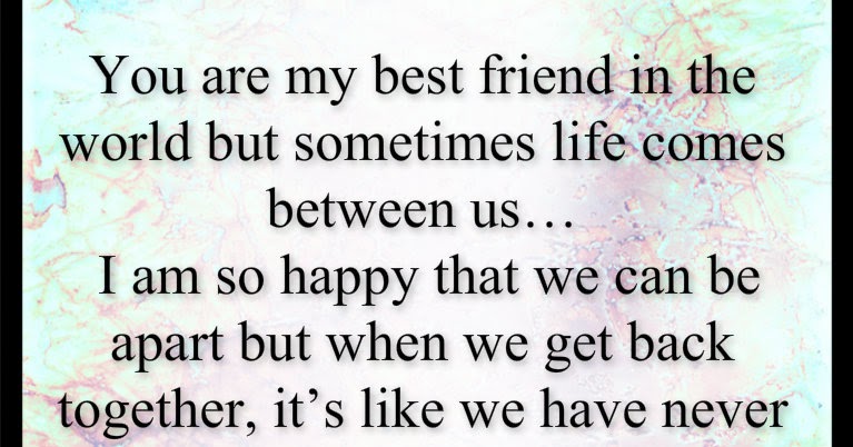 A Quote For My Best Friend | Best Friend Quotes