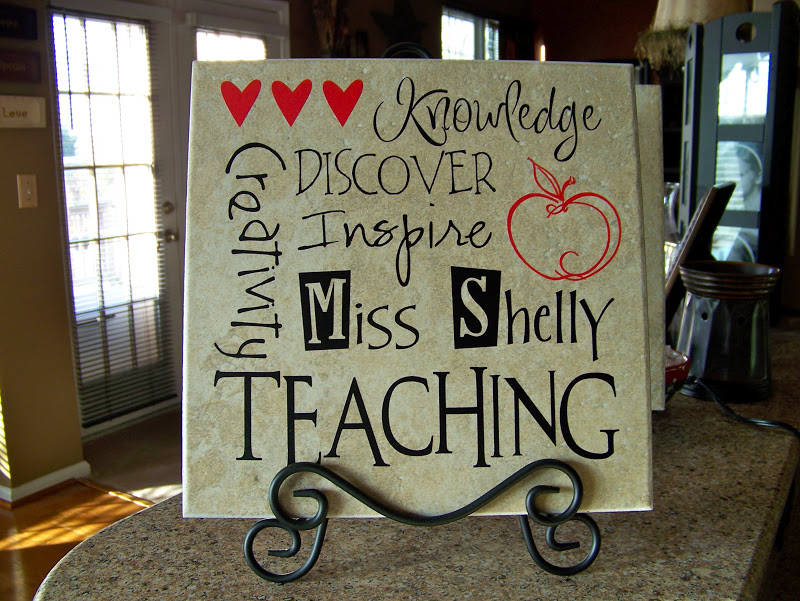 Teacher Gifts A VINYL DESIGN