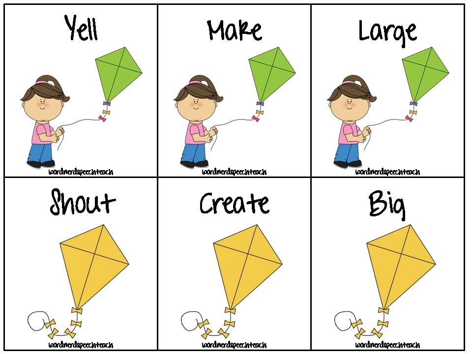 Word Nerd Speech Teach Up, Up and Away!