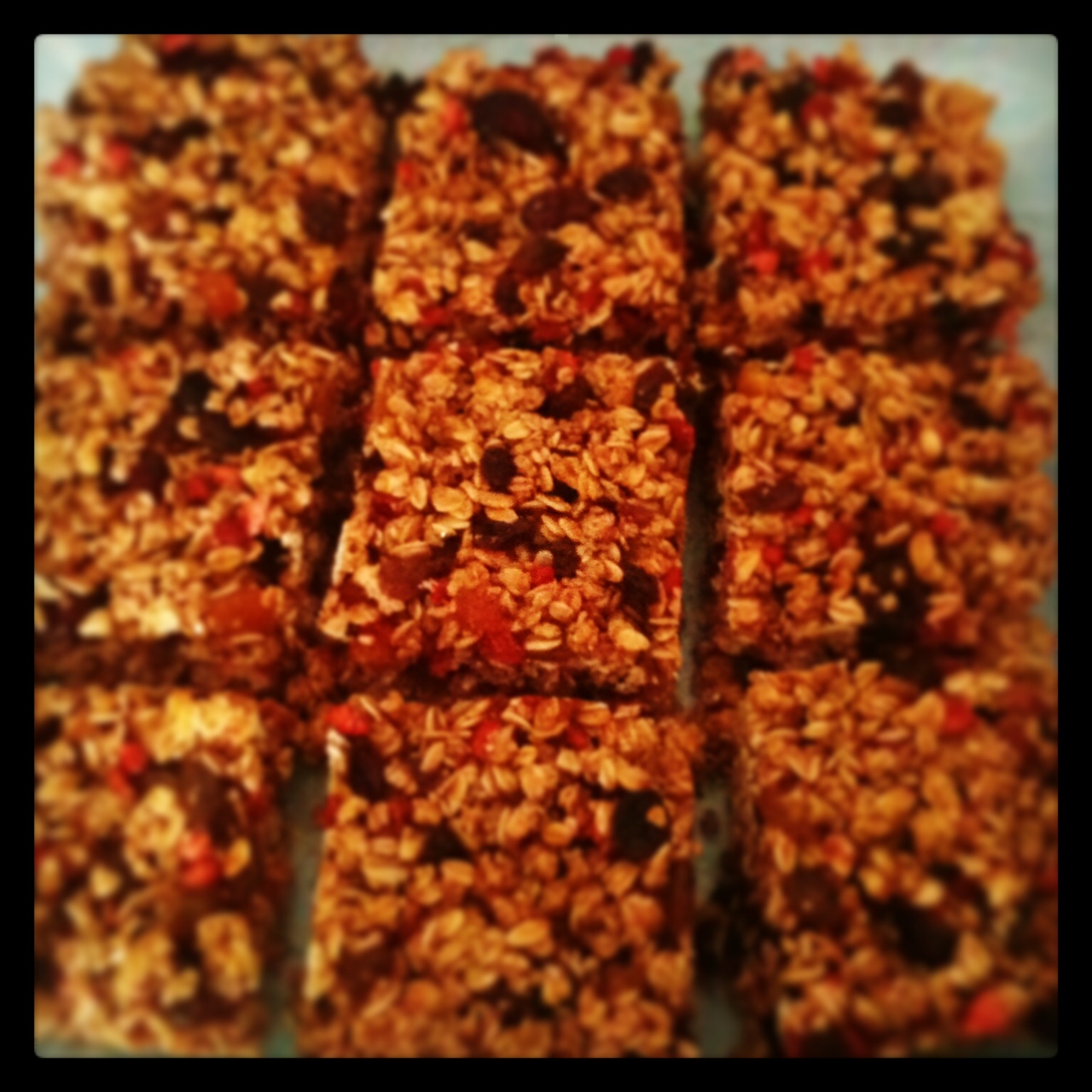 Sal's Kitchen Homemade Strawberry Granola Bars