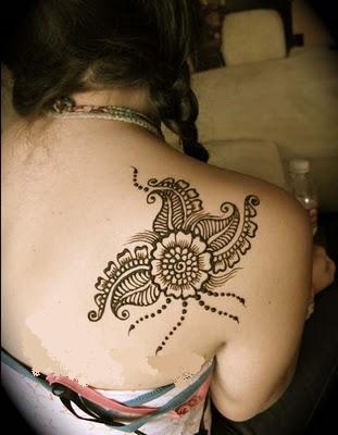 mehndi body designs