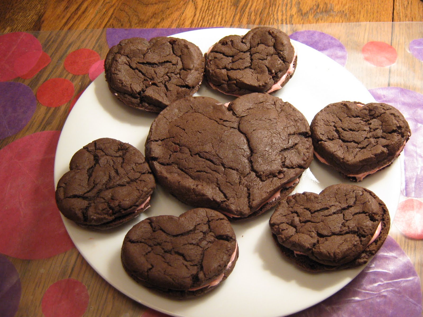 Almost Unschoolers: Heart Shaped Cake Cookies