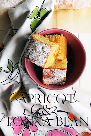 Apricot and tonka bean cake rebeca sendroiu photography