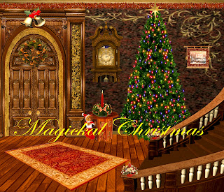Magickal Christmas Magickal Christmas digital fantasy backgrounds