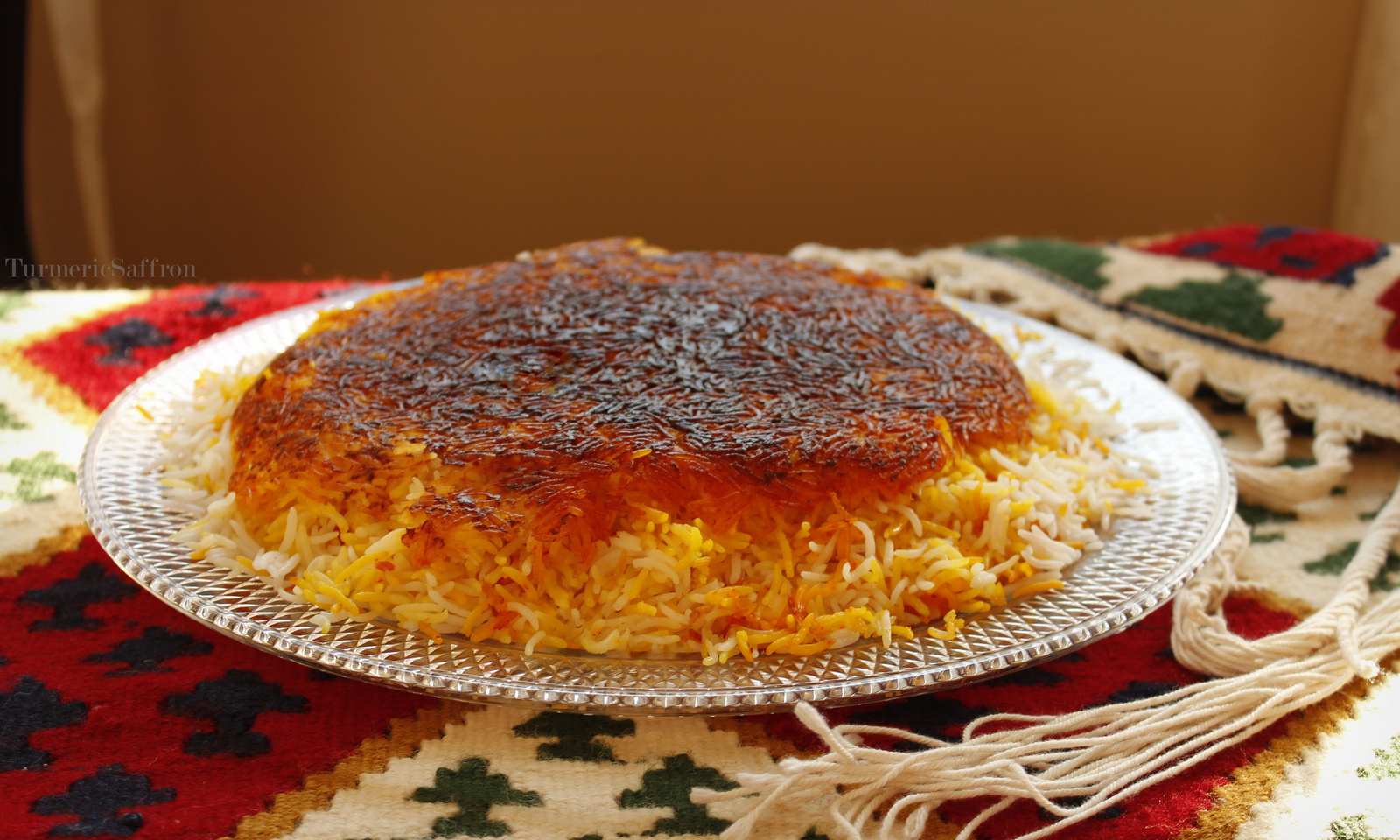 Turmeric & Saffron The Art of Making Persian TahDig