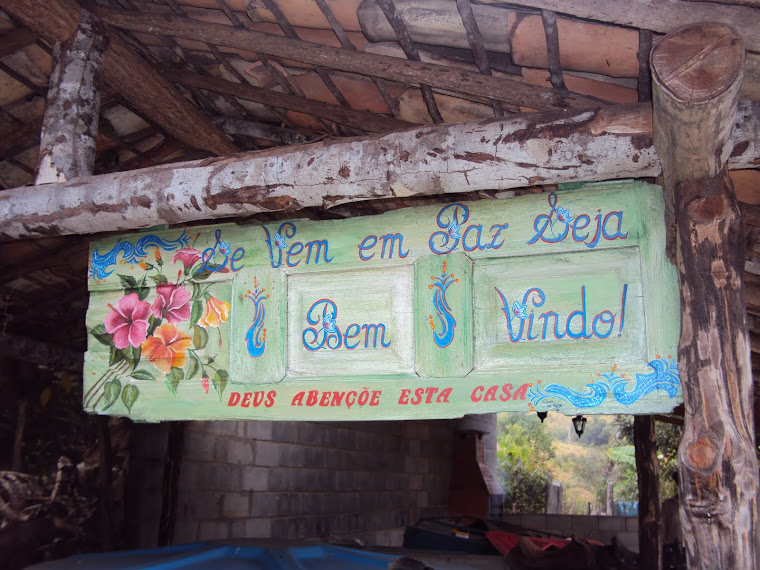 Reciclagem - Porta velha de madeira