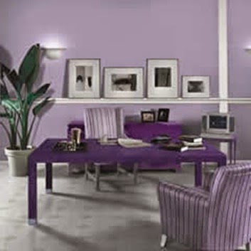 Oficinas de color morado - Colores en Casa