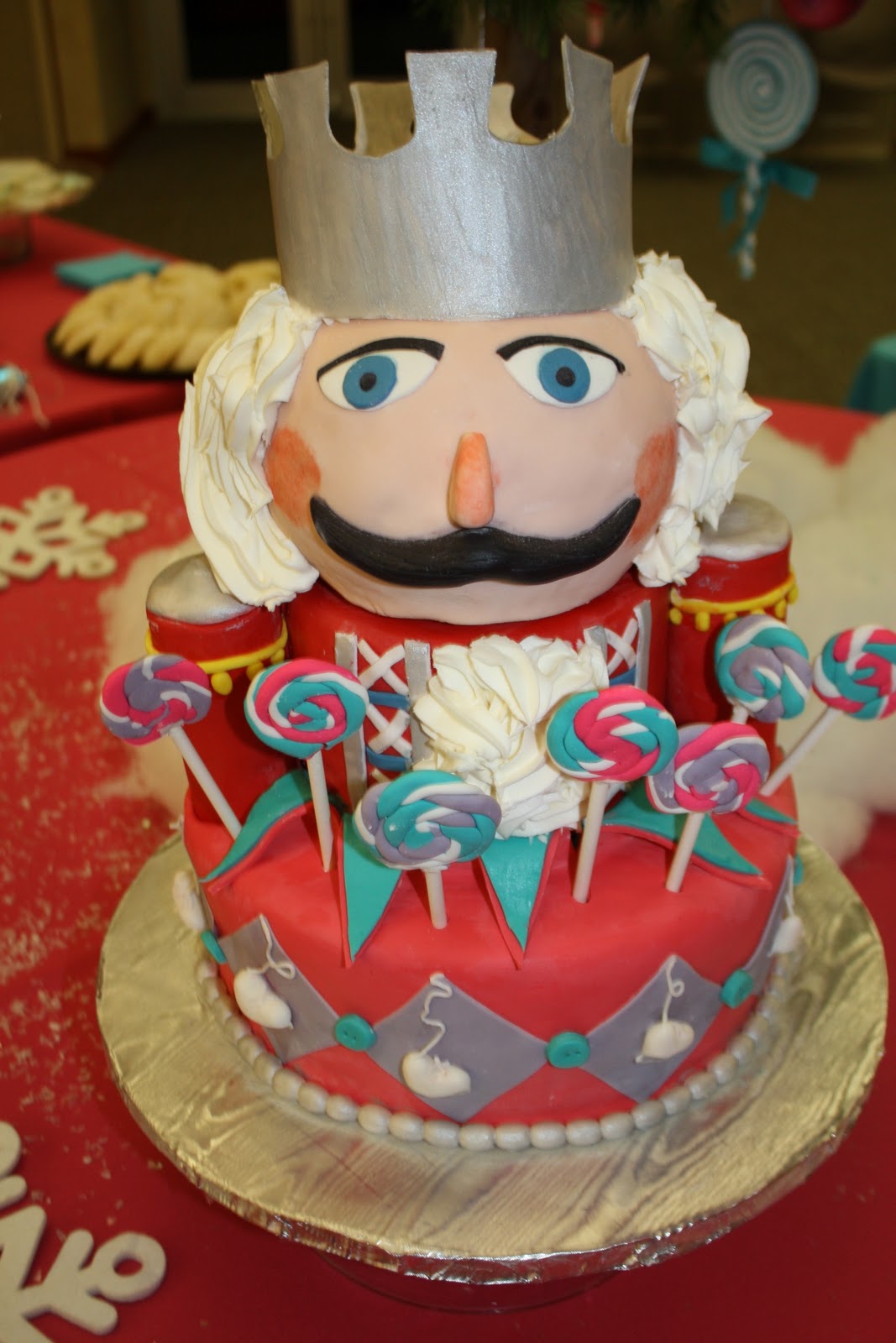 Hock Cakes LLC Nutcracker on Ice Centerpeice Cake