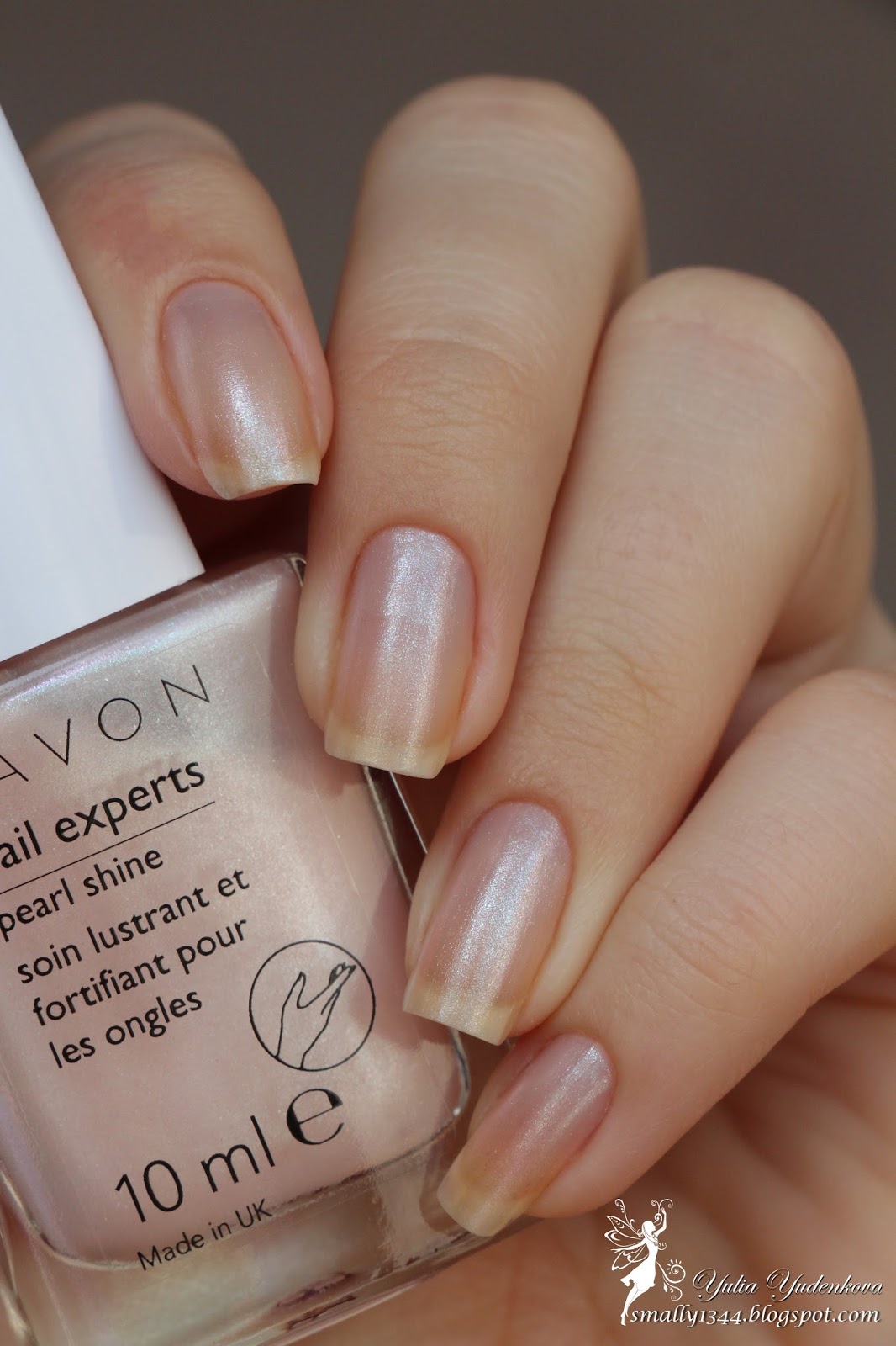 Smally's Nail Blog Укрепляющее средство для ногтей Avon "Сияние
