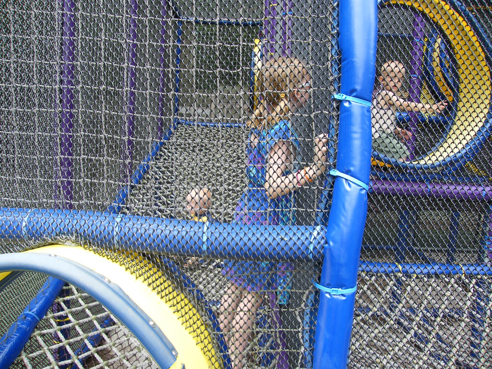 Hyland Play Area Summertime Together at "Chutes & Ladders Park"