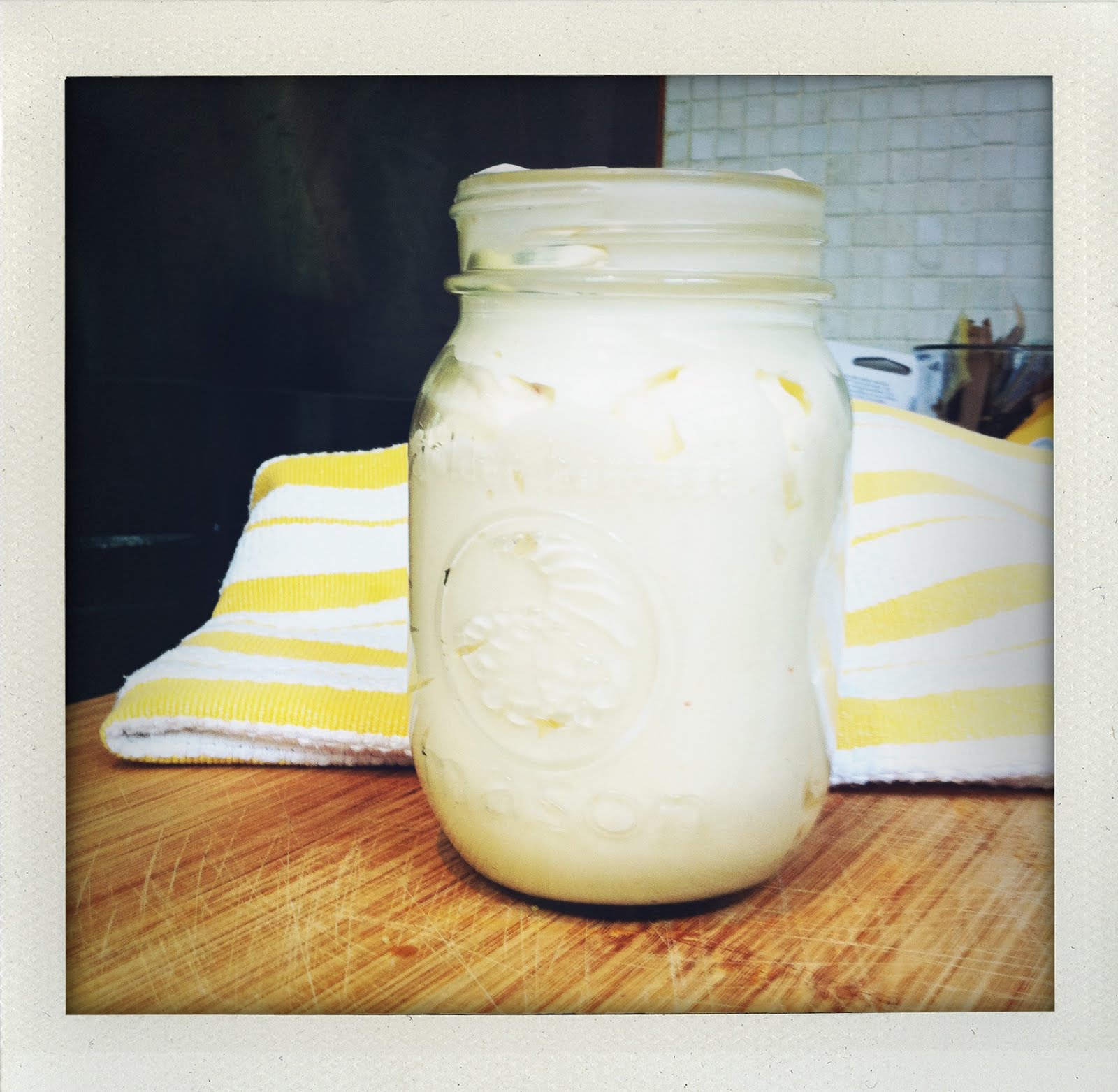 Sugar. Butter. Salt. Mayo 1 aka Traditional Homemade Mayonnaise