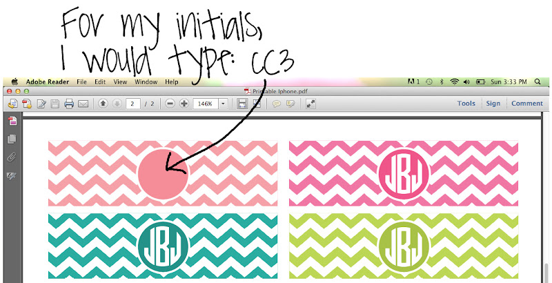Personalized iPhone Charging Block Monogram