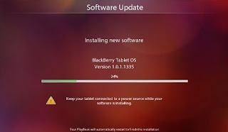 Update BlackBerry OS via OTA