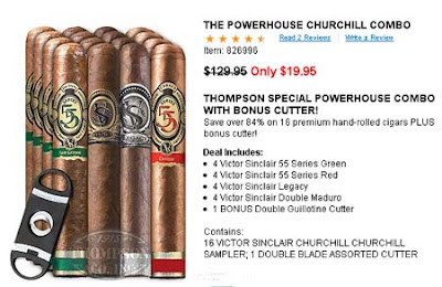 Thompson cigar combo deals