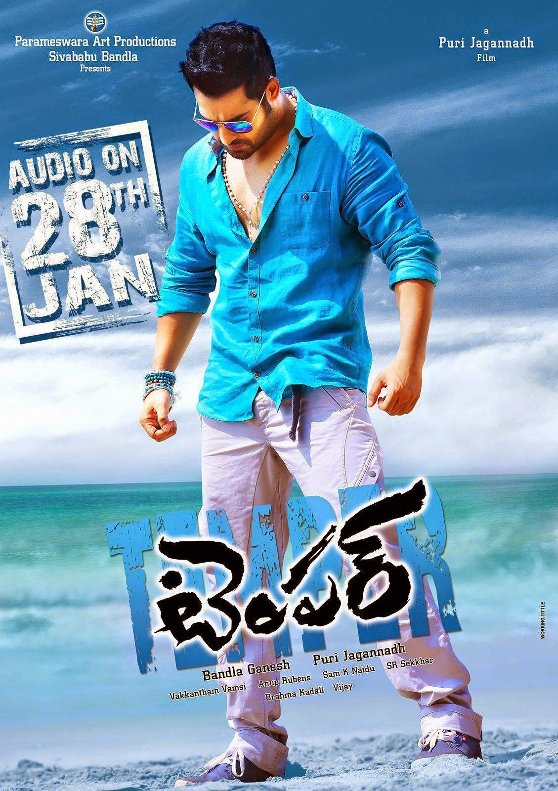 Temper Movie Audio Release Posters | Filmy Trend