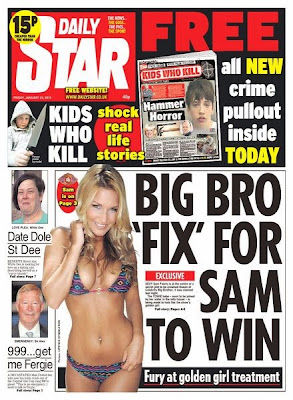 Download SEXY Sam Faiers Daily Star - Friday 24th January 2014 True PDF Free eBook Magazine