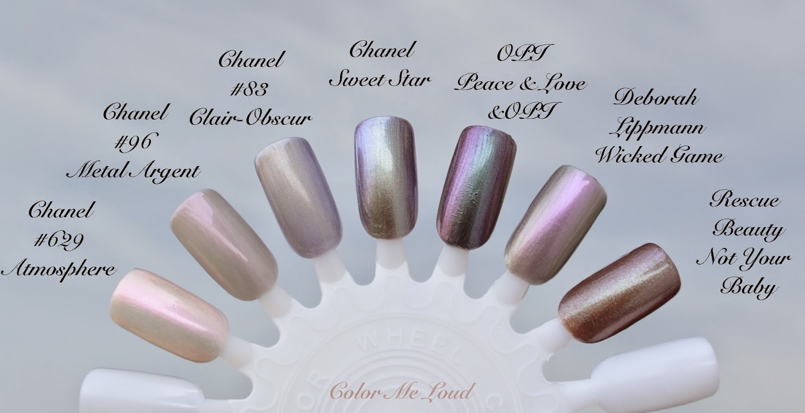 Chanel Le Vernis Sweet Star for Fashion Night Out 2014 Nail Polishes,  Review, Swatch & Comparison