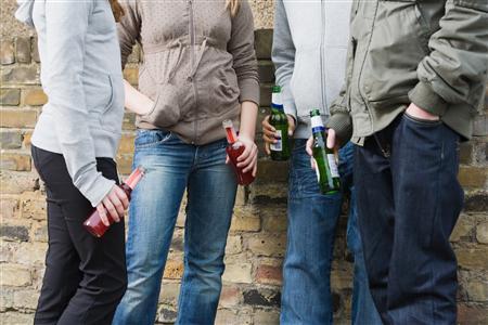 Mixing caffeine, alcohol common for underage drinkers