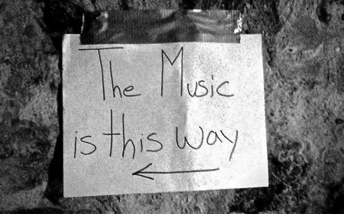 The Music is this way