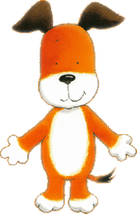 Cartoon Characters: Kipper the Dog (PNG)