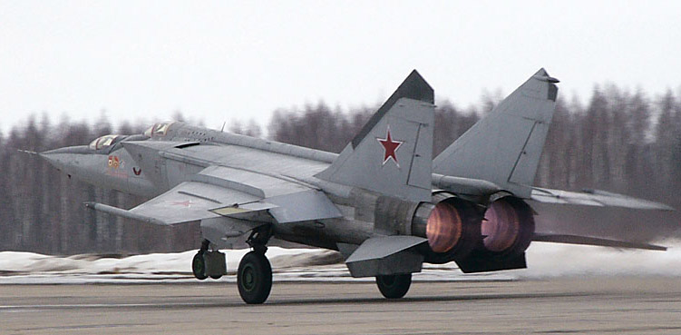 MiG-25 Foxbat Interceptor Aircraft