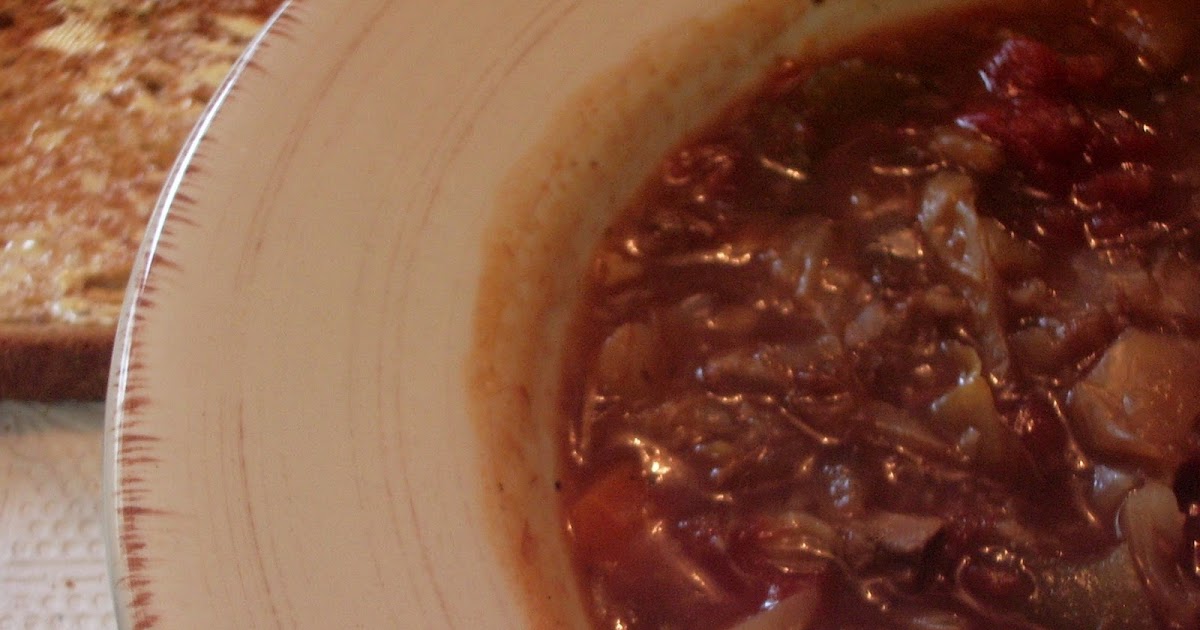 KitchenJoy: Soup’s On! Crock-Pot Beefy Cabbage Soup