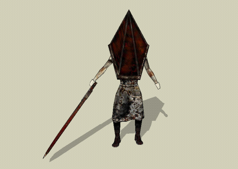 Pyramid Head Papercraft SILENT HILL LOS 21 SACRAMENTOS WEBSITE EN