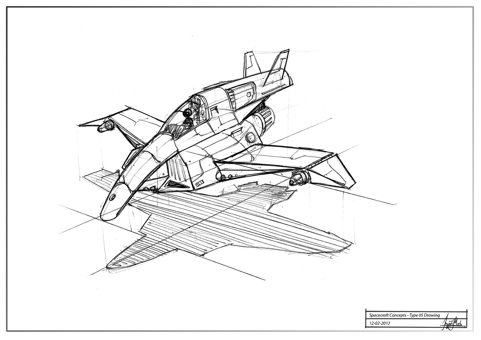grandpriy: Concept Design Spacecraft Drawings