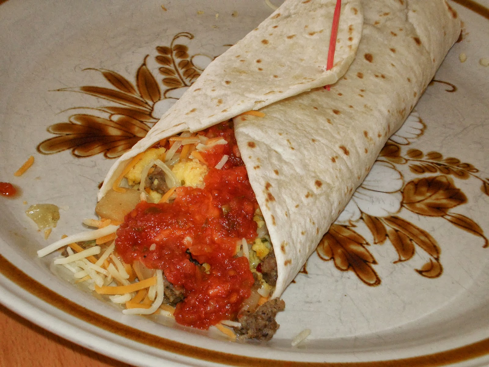 Kandy's Kitchen Kreations Breakfast Burrito