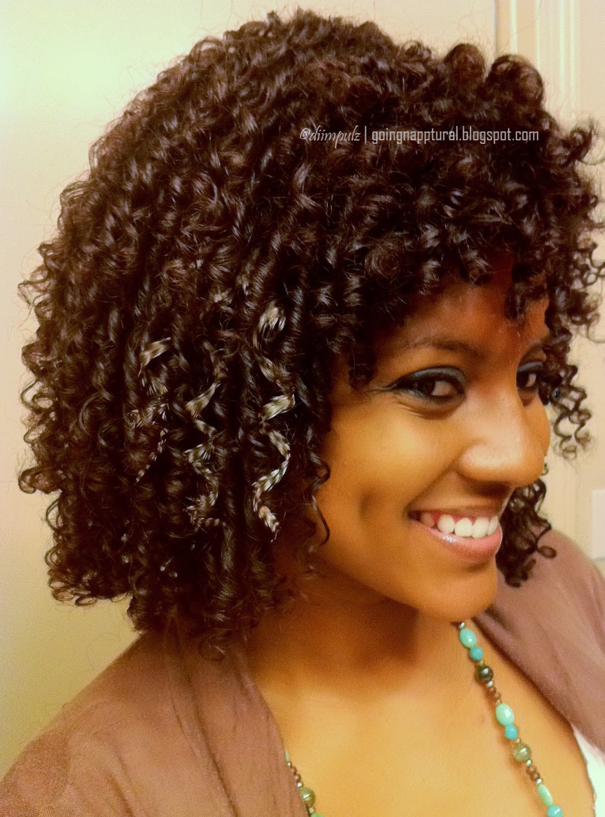 Going Napptural Feather Extensions For Curly Hair (Part 2)