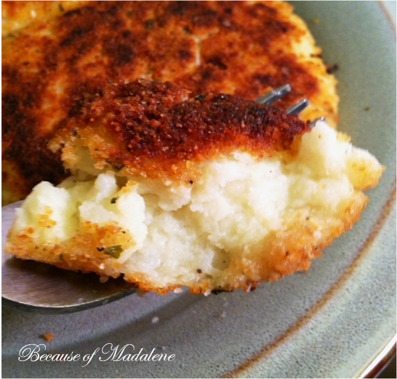 Because of Madalene Mashed Potato Patties