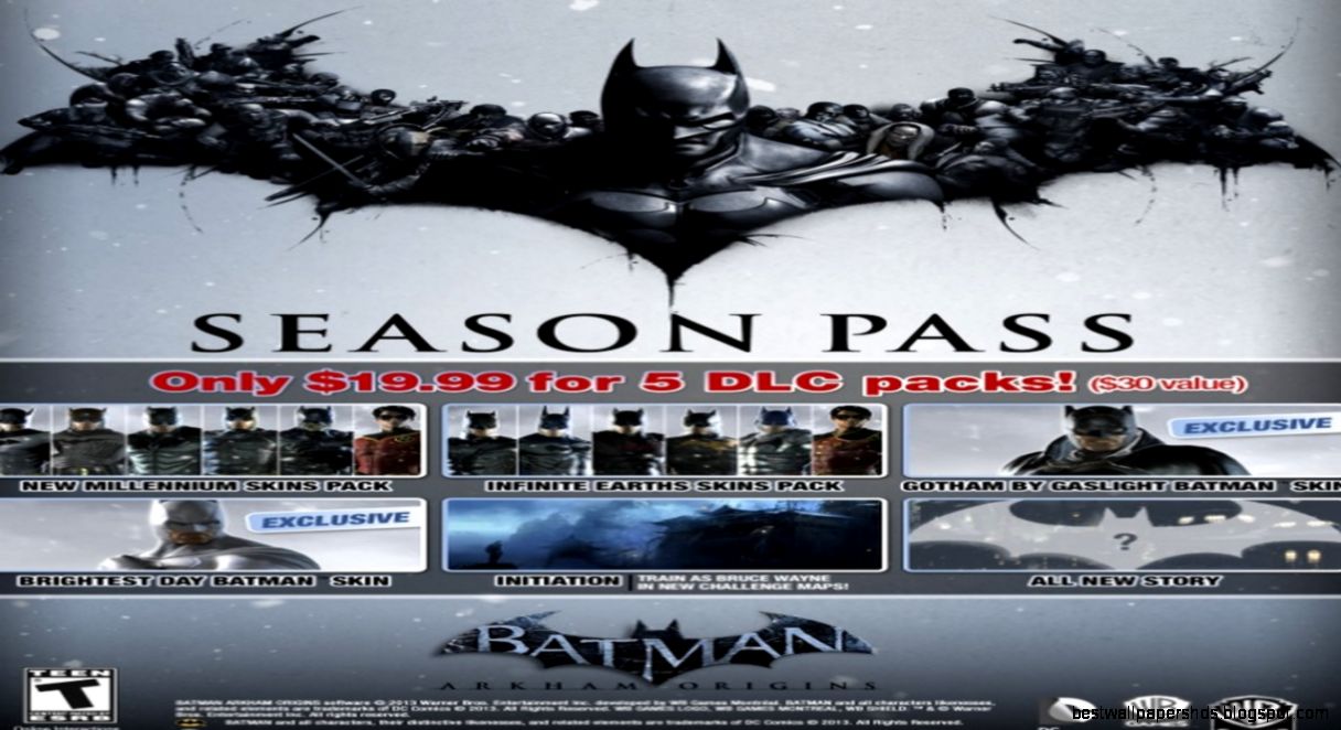 Batman Arkham Origins season pass revealed GameSpot Batman Arkham Origins season pass revealed GameSpot