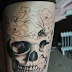 Black Skull Tattoo Arm