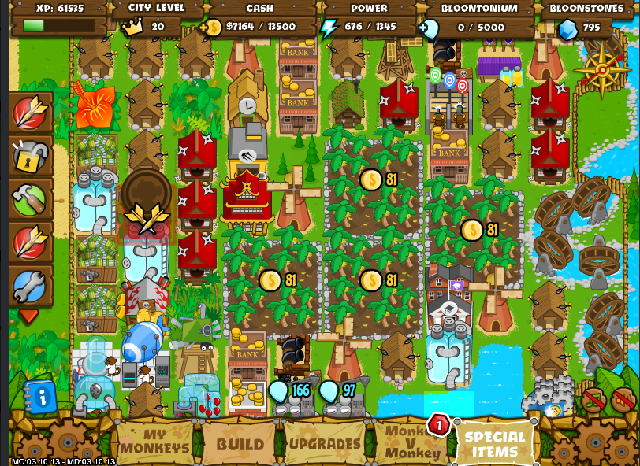 bloon tower defense city