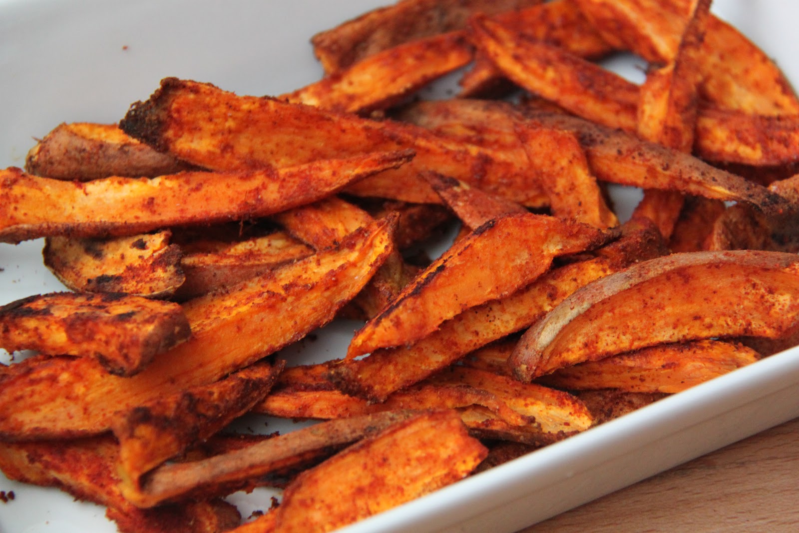 RECIPE Oven Baked Sweet Potato Fries Smashed Peas & Carrots