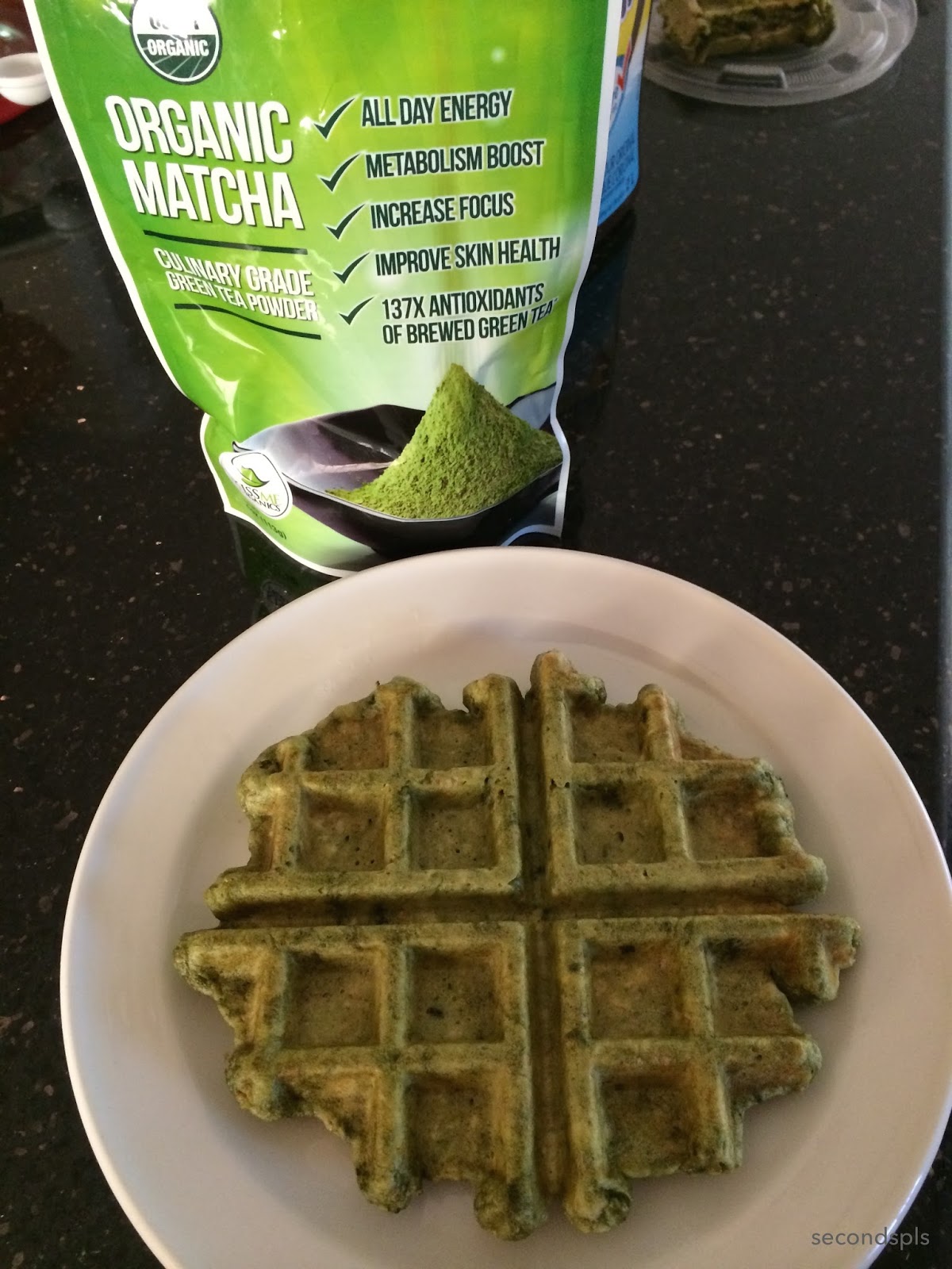 Matcha Green Tea Waffles [Recipe] Super easy! SECONDS, PLS?