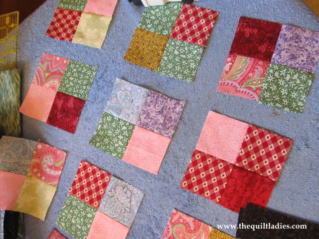 Four Patch Quilt Pattern