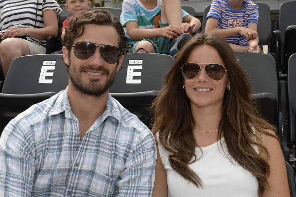  Prince Carl Philip and Sofia Hellqvist in Bastad