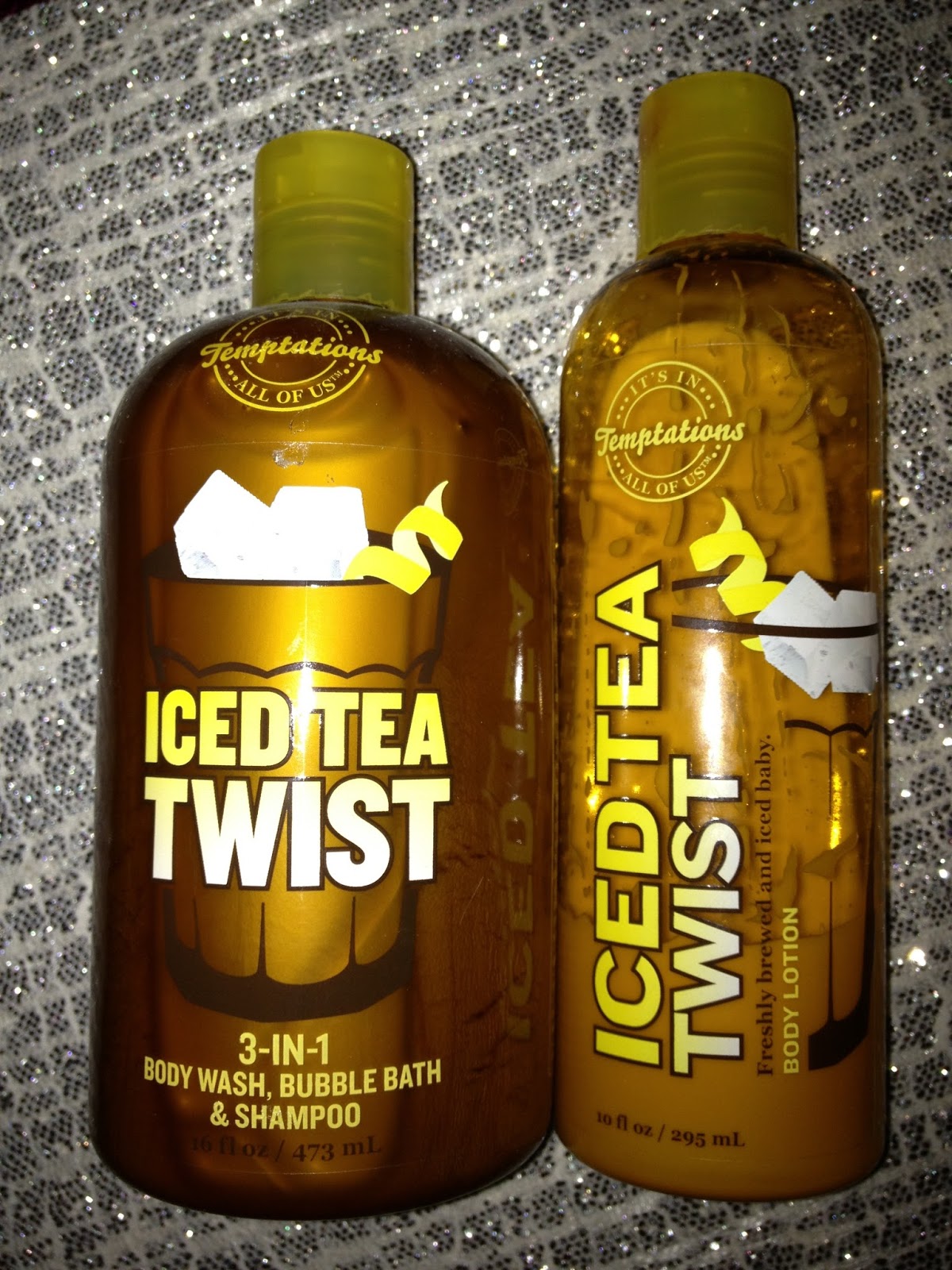 Glam It Up With Glitter Throwback Thursday starring "vintage" Bath & Body Works!