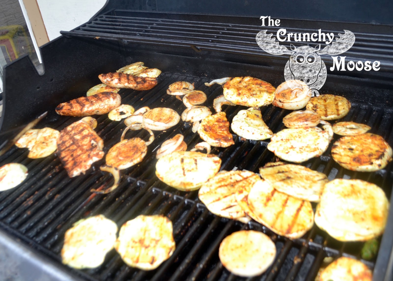 The Crunchy Moose Grilled Chicken & Patty Pan Squash