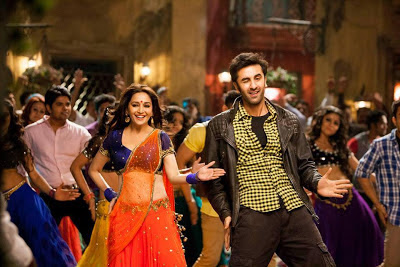 Madhuri Dixit and Ranbir Kapoor in iteam song "Ghagra"