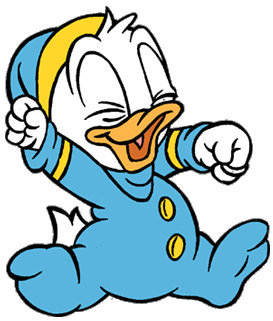 desenho animado do pato donald