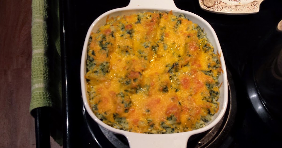 Vegetarian Ketogenic Diet with Recipes Cauliflower Spinach Casserole