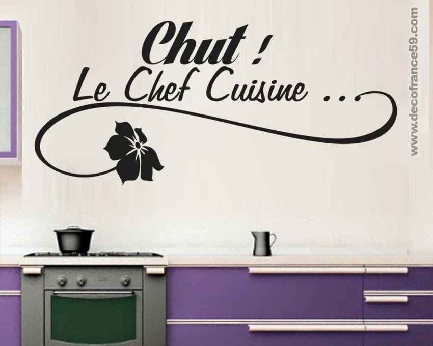 Sticker mural décoratif cuisine | Decofrance59.com