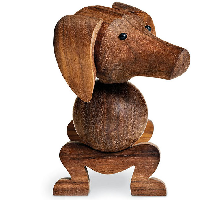 Wooden Toy Dog by Kay Bojesen modern design by