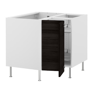 Cómo montar una cocina Ikea - El armario de esquina con carrusel